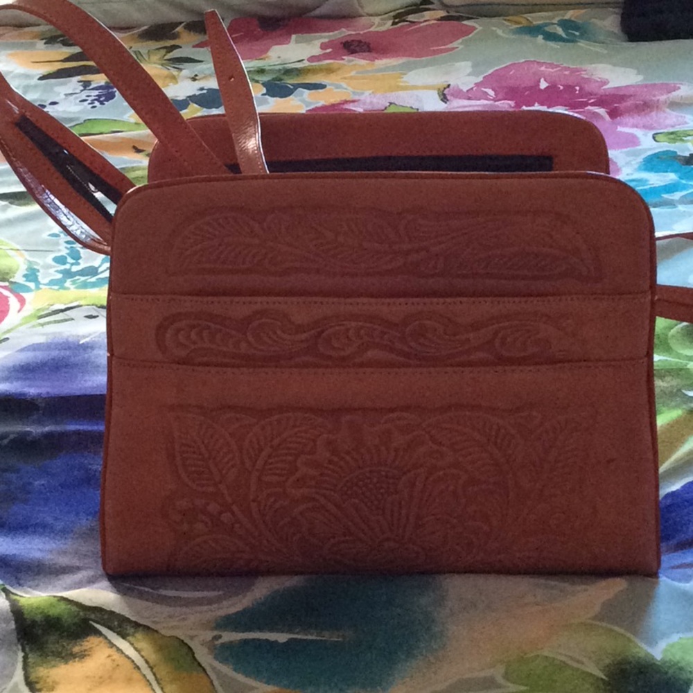 Leather Mexican purse